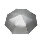 Silver Coating UPF50+ Three Folding Umbrella 105cm