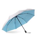 Silver Coating UPF50+ Three Folding Umbrella 105cm