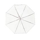 PVC Clear Windproof Straight Handle Umbrella Acrylic Handle