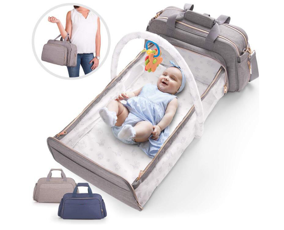 Upgraded 4 In 1 Portable Foldable Bassinet